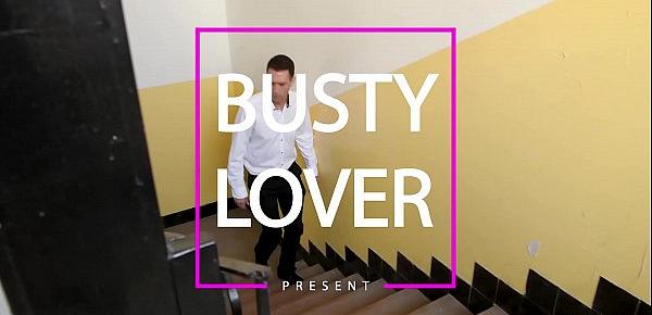  Busty lovers get to watch top-heavy anal lover Ania Kinski scream & cream